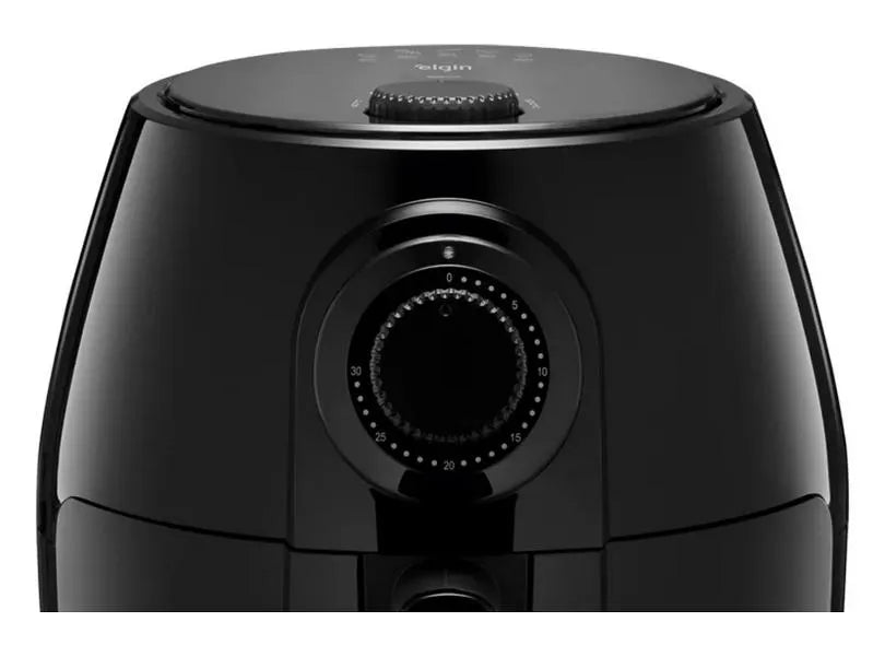 Fritadeira Elétrica sem oleo - Airfryer 4L 8 receitas pré-sugeridas desligamento automatico cesto removivel 1400W EAF30 grafite 220v