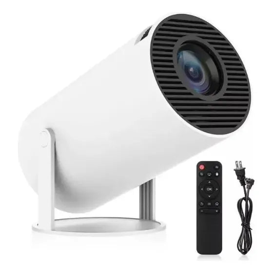 Mini Projetor Portatil, 5G WiFi 6 Bluetooth 5.0, Smart Projetor Android 11, 8500 Lumens Proyetor LED 4K 1080P Full HD Suporte (EU Plug)