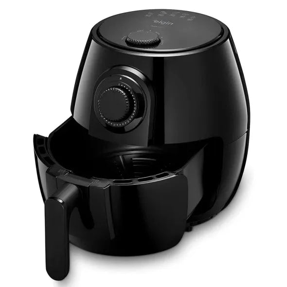 Fritadeira Elétrica sem oleo - Airfryer 4L 8 receitas pré-sugeridas desligamento automatico cesto removivel 1400W EAF30 grafite 220v