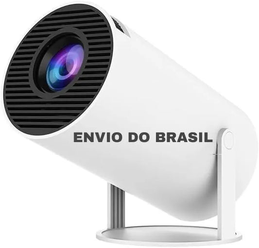 Mini Projetor Portatil, 5G WiFi 6 Bluetooth 5.0, Smart Projetor Android 11, 8500 Lumens Proyetor LED 4K 1080P Full HD Suporte (EU Plug)