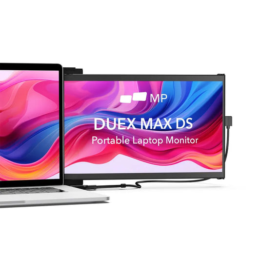 Monitor portátil para laptop, tela IPS Full HD de 12 polegadas da TeamGee, extensor de tela de monitor triplo duplo, plugue e Play HDMI/USB-A/tipo-C para Windows, Chrome e Mac, serve